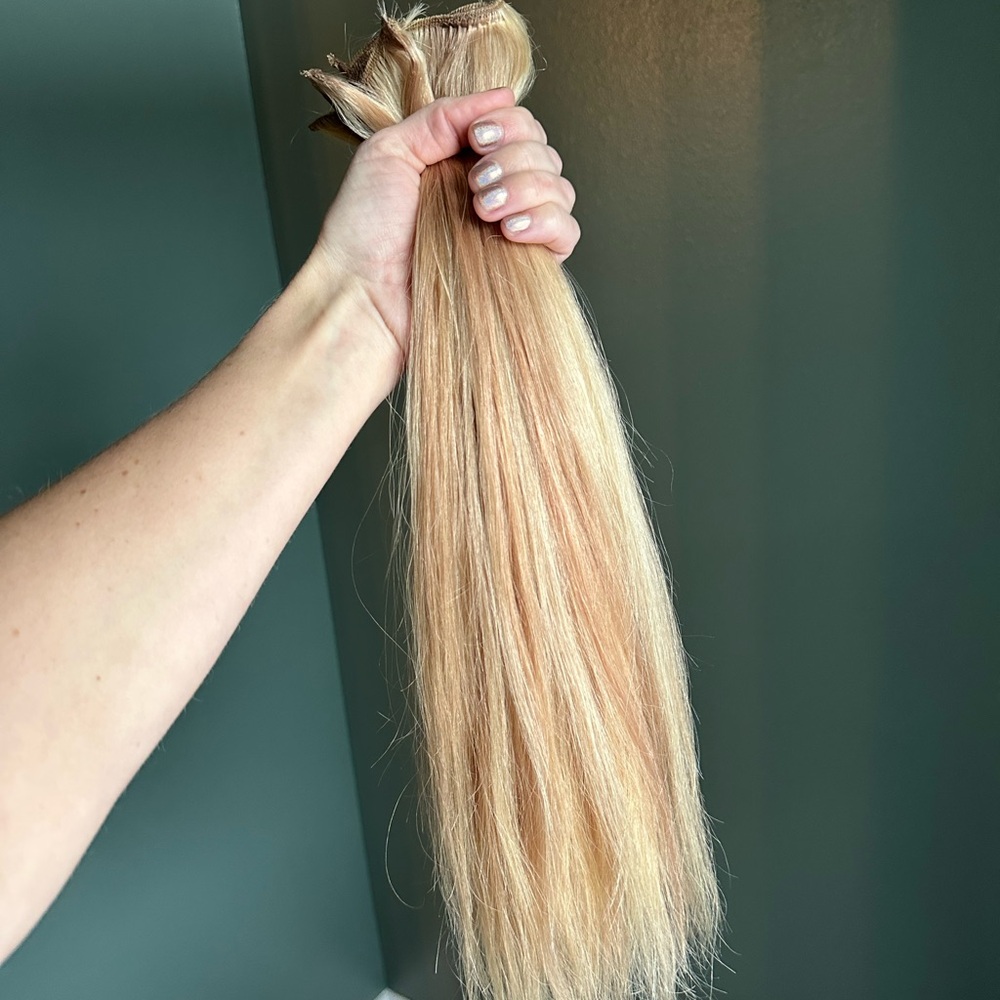 BABE hair machine sewn extensions full pack 18”